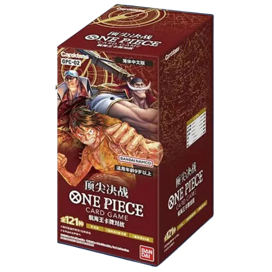 One Piece Card Game OP-02 Paramount War – Display (CN)